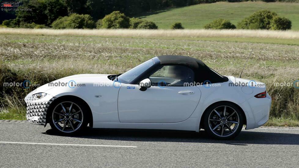 Mazda MX-5 (2024) als Test-Mule erwischt