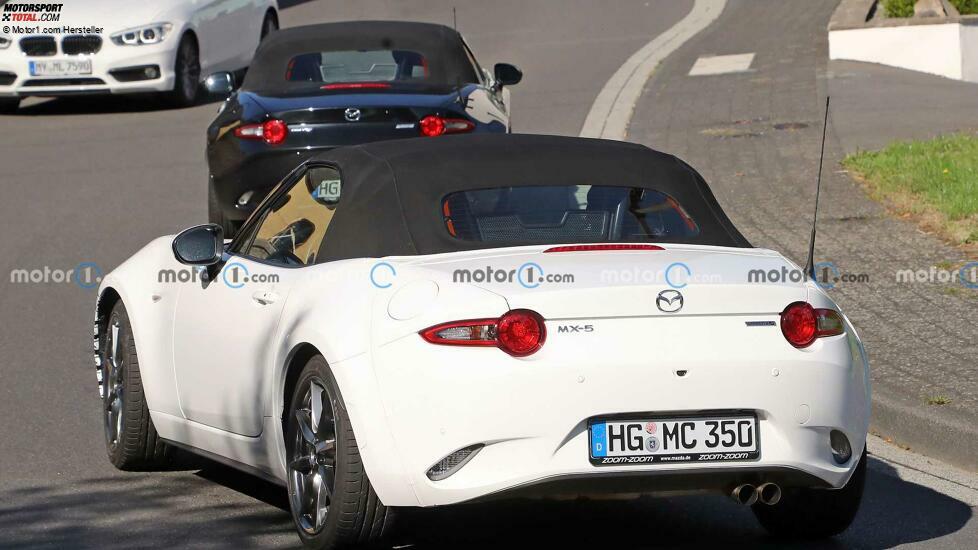 Mazda MX-5 (2024) als Test-Mule erwischt (weitere Bilder)