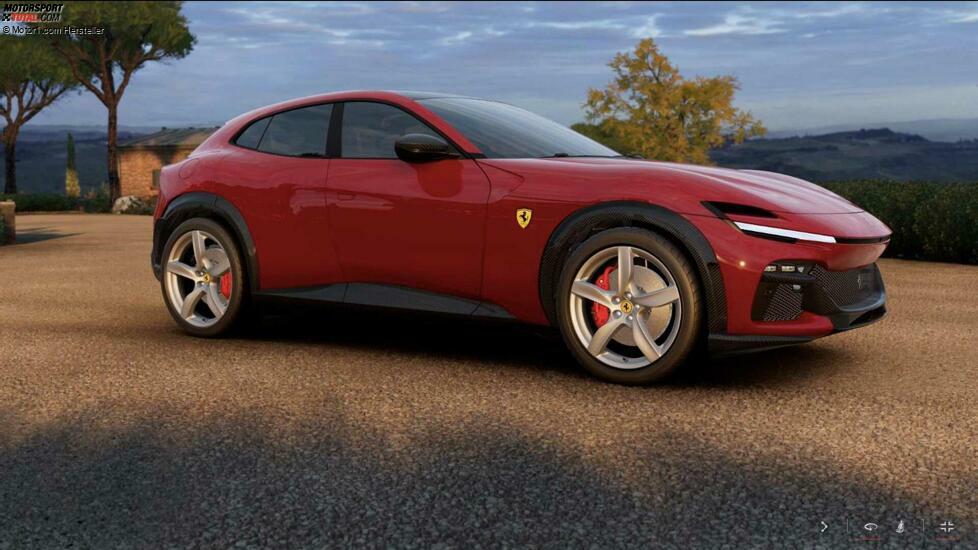 2023 Ferrari Purosangue Konfigurator Screenshots