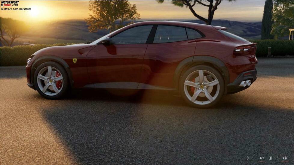 2023 Ferrari Purosangue Konfigurator Screenshots