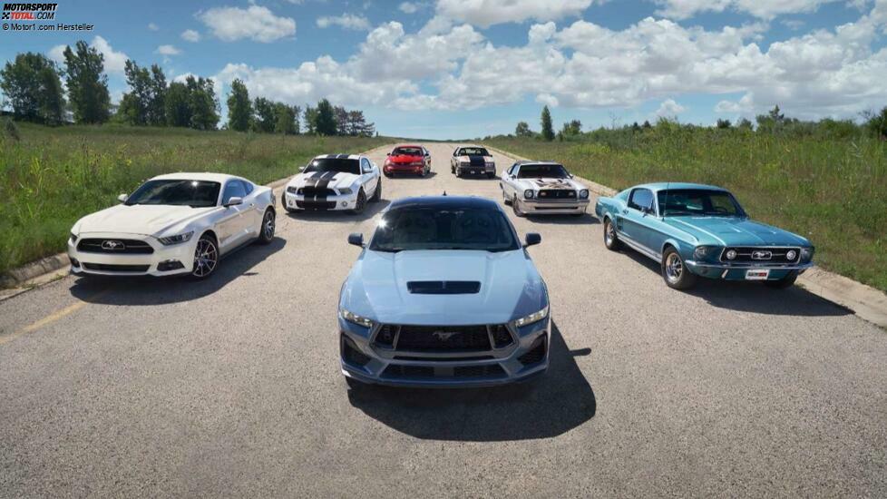 Ford Mustang: Alle sieben Generationen