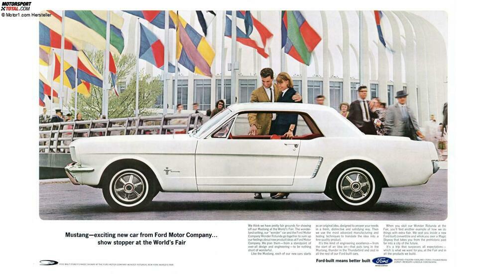 Ford Mustang Werbung (1964)