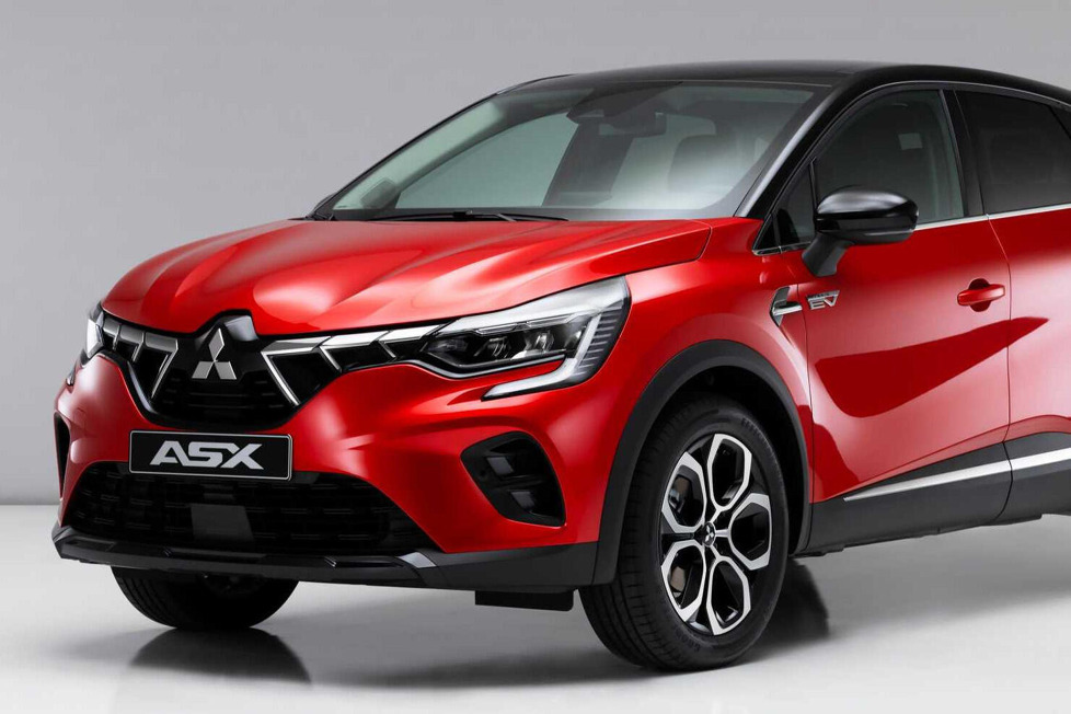 Mit der Neuauflage des ASX wird das Modellprogramm in Europa erweitert: Optisch handelt es sich bei dem SUV unverkennbar um den Renault Captur