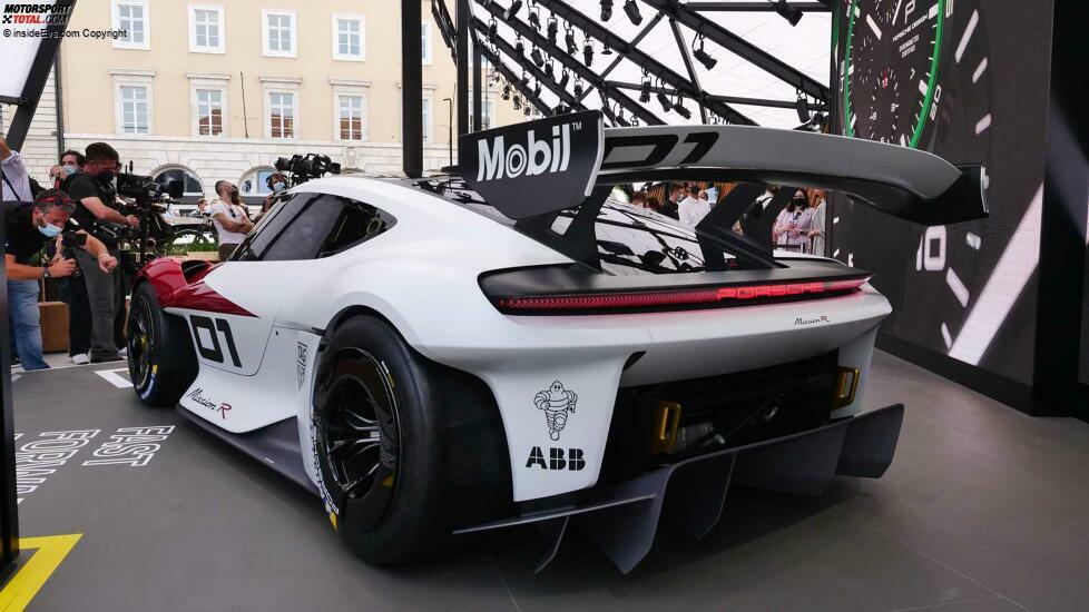 Porsche Mission R live, IAA 2021
