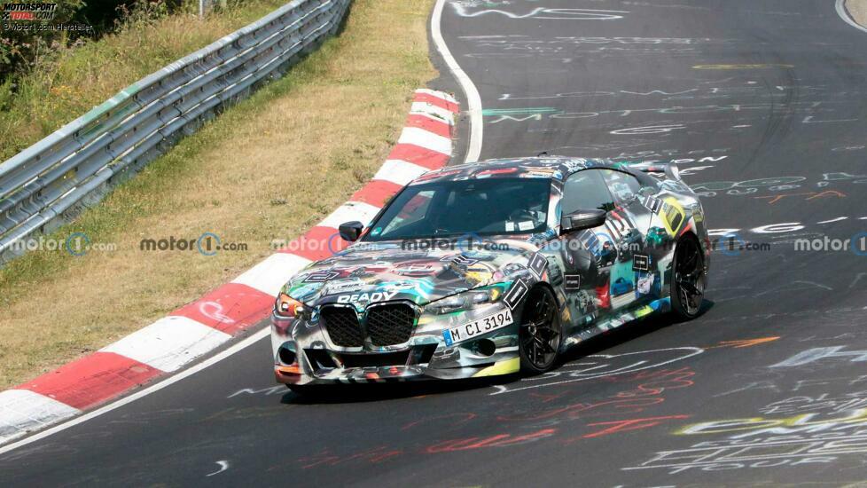 BMW 3.0 CSL (2023) auf neuen Erlkönigbildern vom Nürburgring