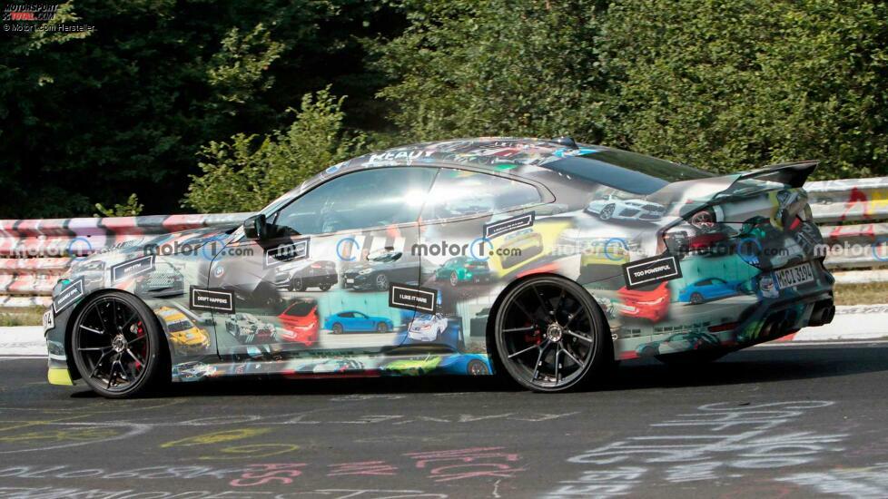 BMW 3.0 CSL (2023) auf neuen Erlkönigbildern vom Nürburgring