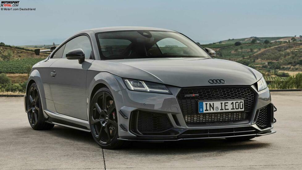 Audi TT RS CoupÃ© iconic edition Standaufnahme, Farbe: Nardograu