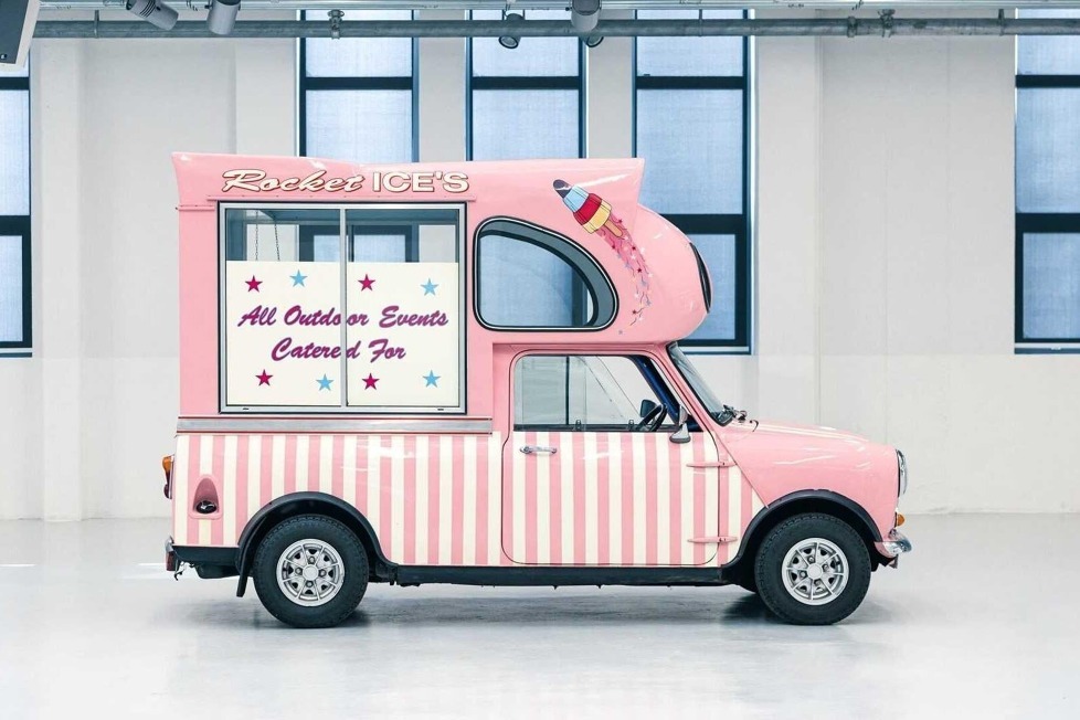Der Ice Cream Van hat ein neues Zuhause in der Heritage Collection der BMW Group Classic