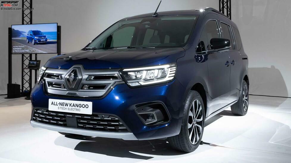 Renault Kangoo E-Tech Electric: Das Exterieur