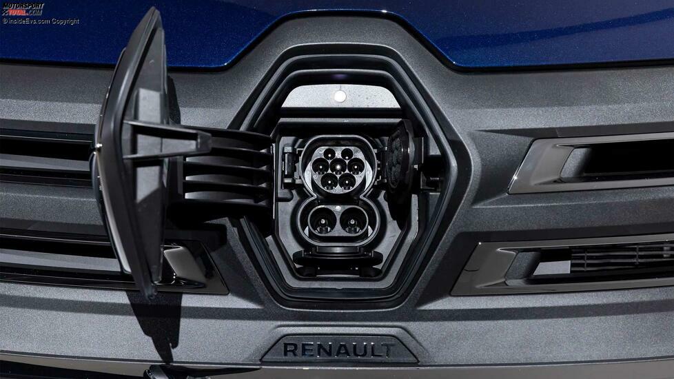 Renault Kangoo E- Tech Electric: Die- Ladesteckdose