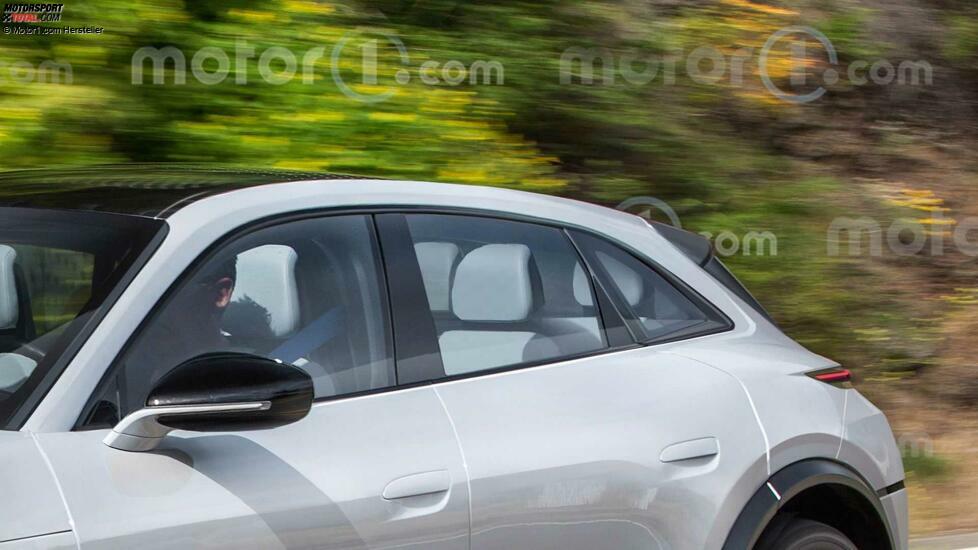 Porsche Elektro-SUV mit 7 Sitzen als Motor1.com-Rendering