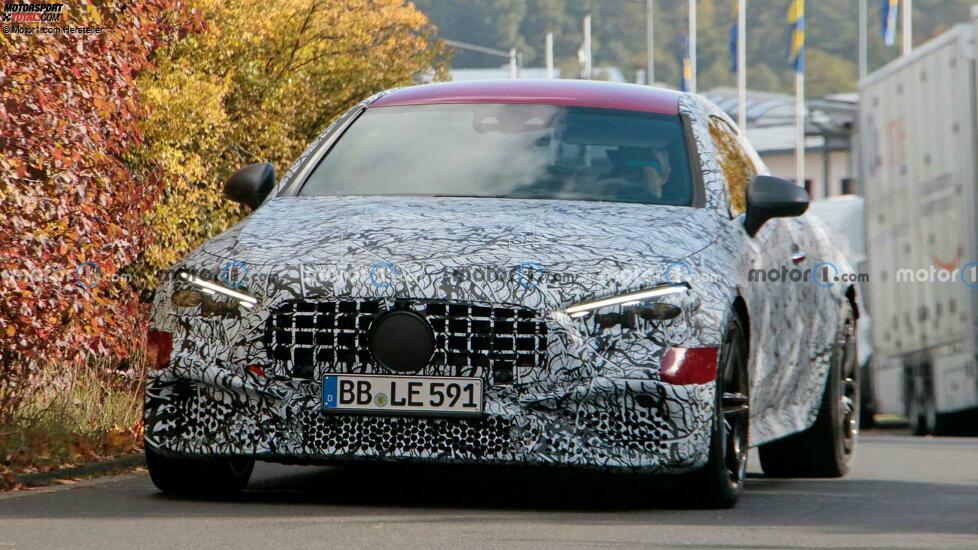 Mercedes-AMG CLE 63 Coupé auf ersten Erlkönigbildern