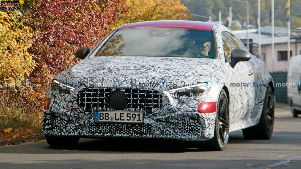 Mercedes-AMG CLE 63 Coupé auf ersten Erlkönigbildern