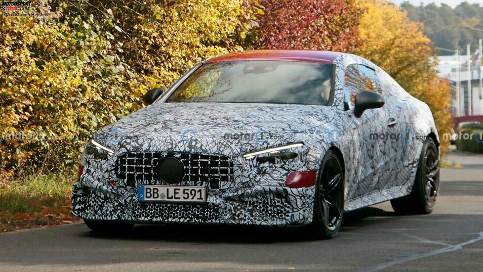 Mercedes-AMG CLE 63 Coupé auf ersten Erlkönigbildern