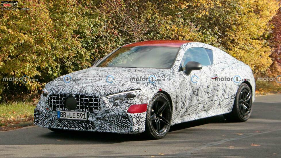 Mercedes-AMG CLE 63 Coupé auf ersten Erlkönigbildern