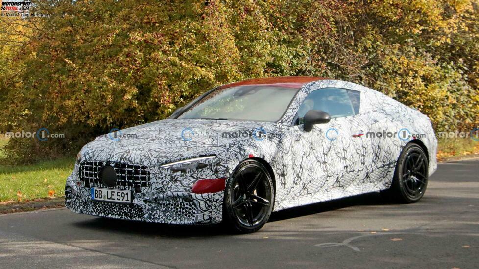 Mercedes-AMG CLE 63 Coupé auf ersten Erlkönigbildern
