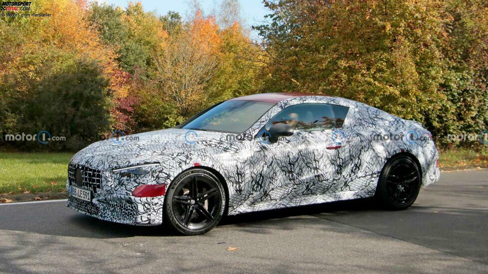 Mercedes-AMG CLE 63 Coupé auf ersten Erlkönigbildern