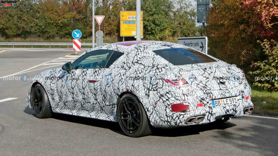 Mercedes-AMG CLE 63 Coupé auf ersten Erlkönigbildern