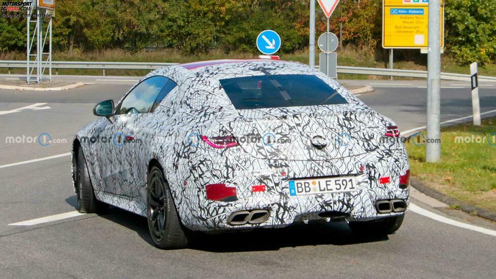 Mercedes-AMG CLE 63 Coupé auf ersten Erlkönigbildern