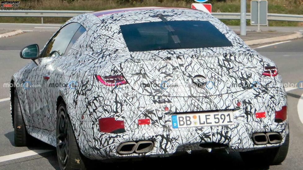 Mercedes-AMG CLE 63 Coupé auf ersten Erlkönigbildern