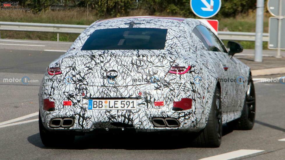 Mercedes-AMG CLE 63 Coupé auf ersten Erlkönigbildern