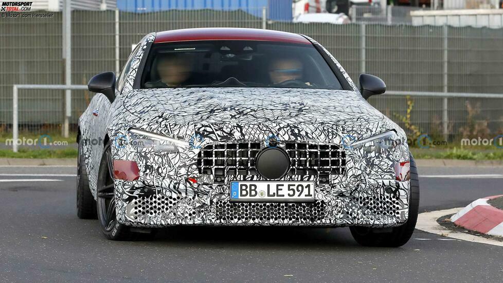 Mercedes-AMG CLE 63 Coupé auf ersten Erlkönigbildern