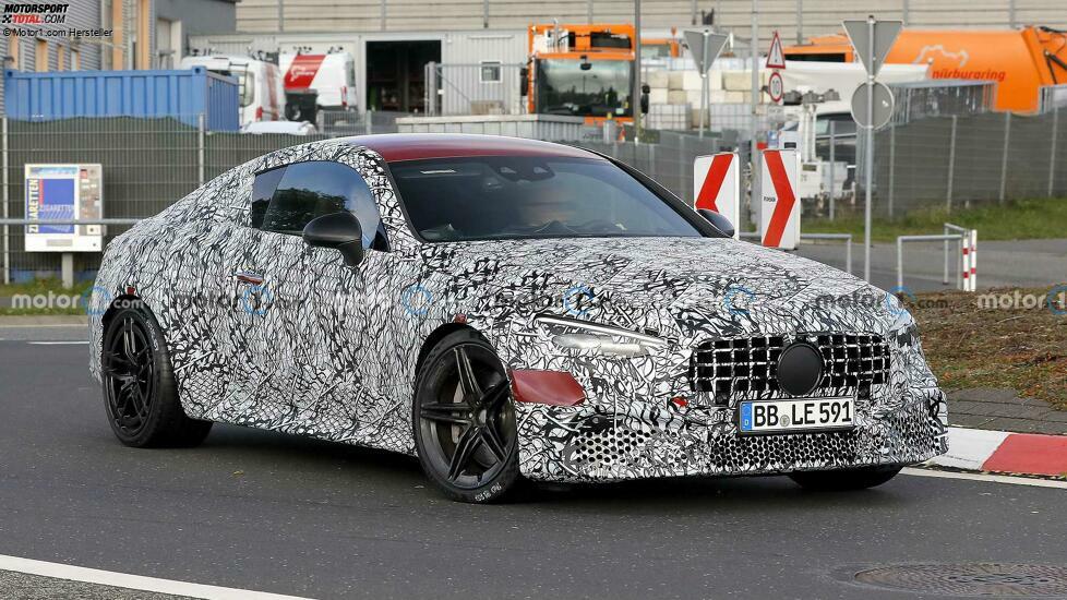 Mercedes-AMG CLE 63 Coupé auf ersten Erlkönigbildern