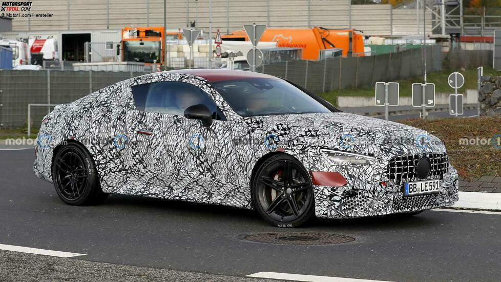 Mercedes-AMG CLE 63 Coupé auf ersten Erlkönigbildern
