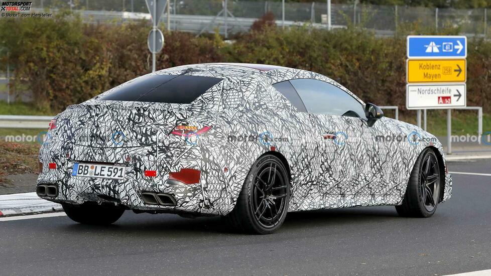 Mercedes-AMG CLE 63 Coupé auf ersten Erlkönigbildern