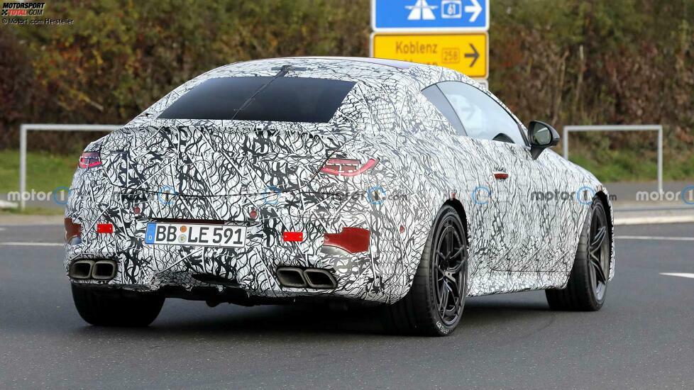 Mercedes-AMG CLE 63 Coupé auf ersten Erlkönigbildern