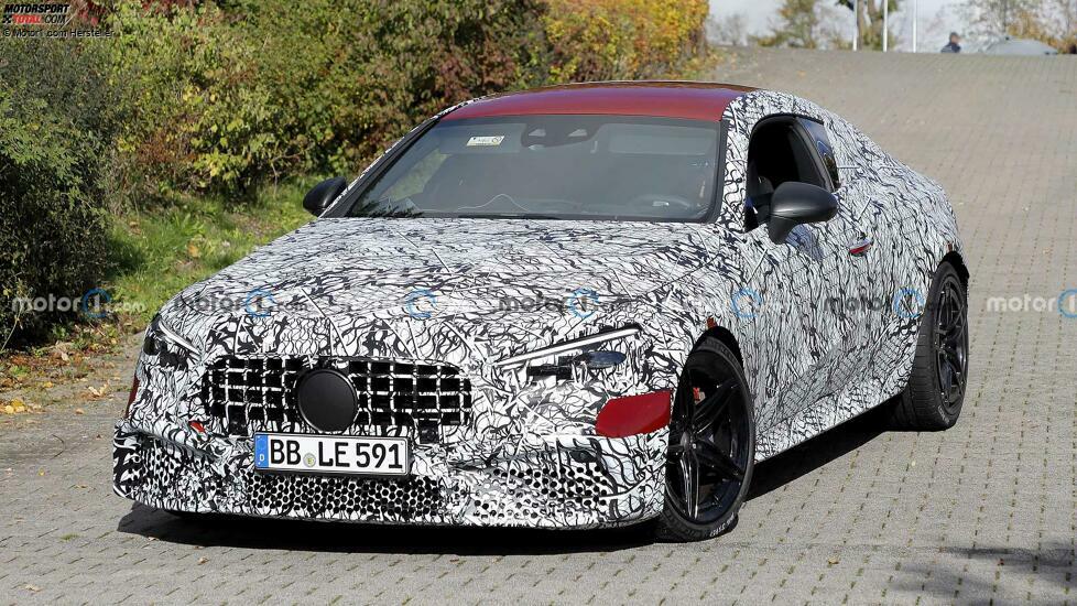 Mercedes-AMG CLE 63 Coupé auf ersten Erlkönigbildern