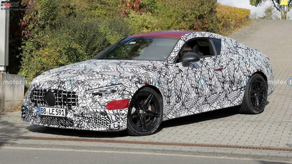 Mercedes-AMG CLE 63 Coupé auf ersten Erlkönigbildern