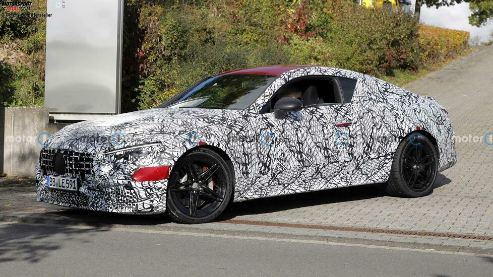 Mercedes-AMG CLE 63 Coupé auf ersten Erlkönigbildern