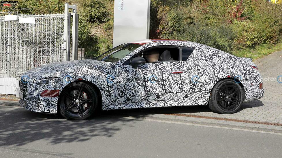 Mercedes-AMG CLE 63 Coupé auf ersten Erlkönigbildern