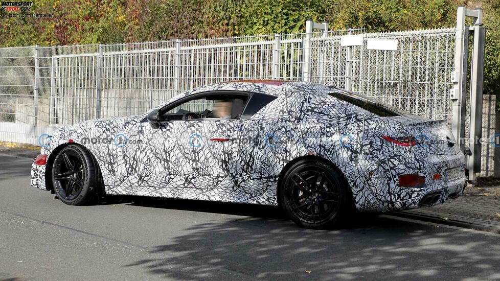 Mercedes-AMG CLE 63 Coupé auf ersten Erlkönigbildern