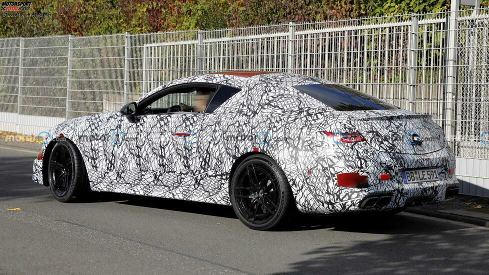 Mercedes-AMG CLE 63 Coupé auf ersten Erlkönigbildern