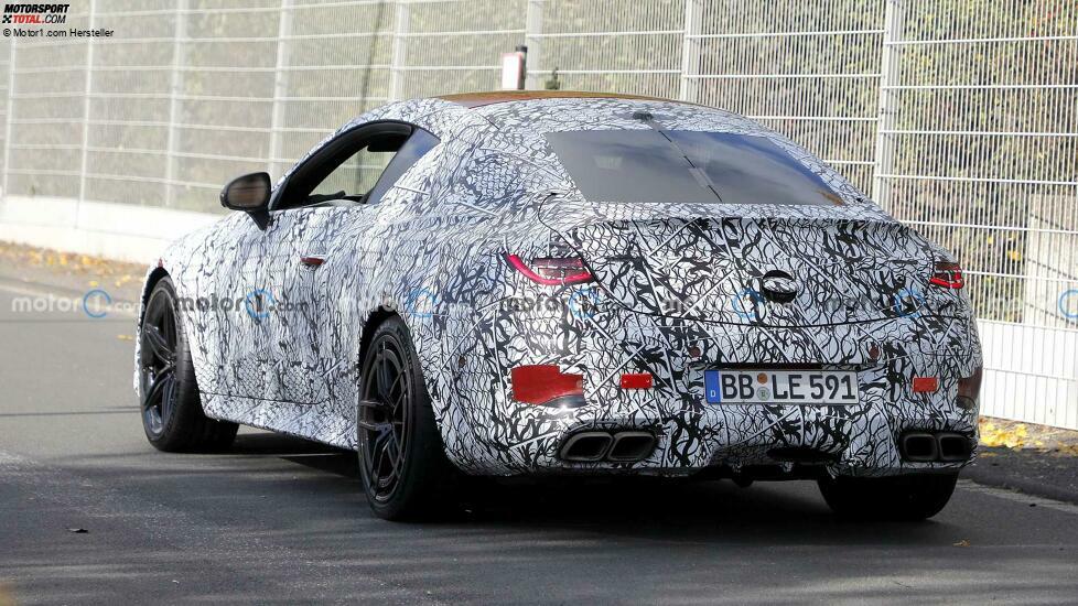 Mercedes-AMG CLE 63 Coupé auf ersten Erlkönigbildern