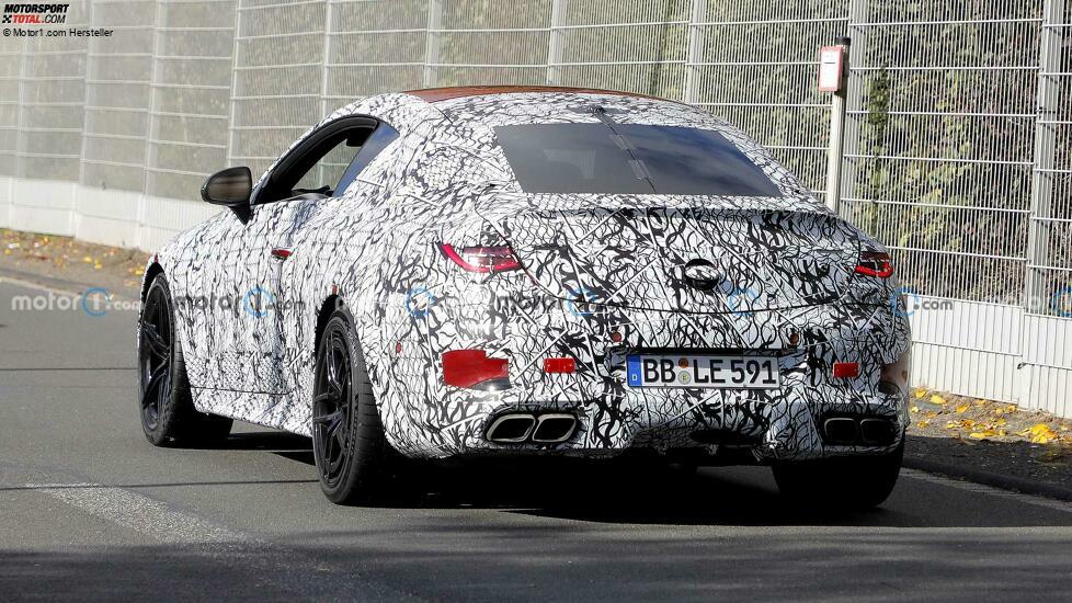 Mercedes-AMG CLE 63 Coupé auf ersten Erlkönigbildern