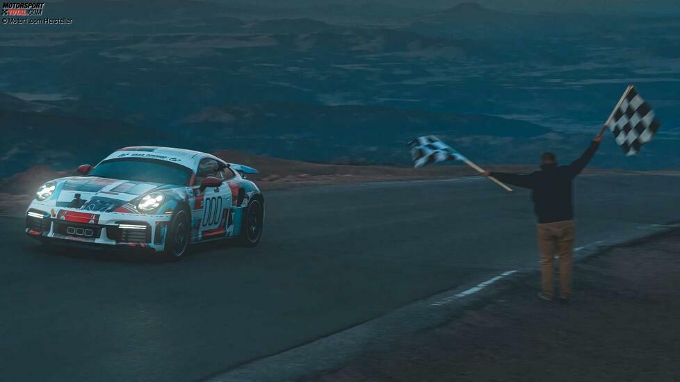 Porsche 911 Turbo S mit Pikes Peak-Rekord für Serienfahrzeuge