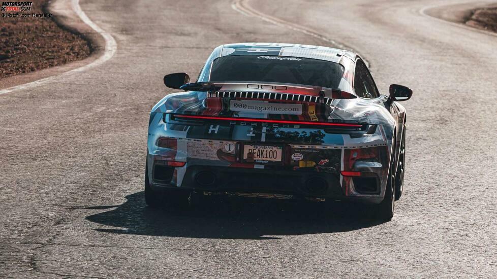 Porsche 911 Turbo S mit Pikes Peak-Rekord für Serienfahrzeuge
