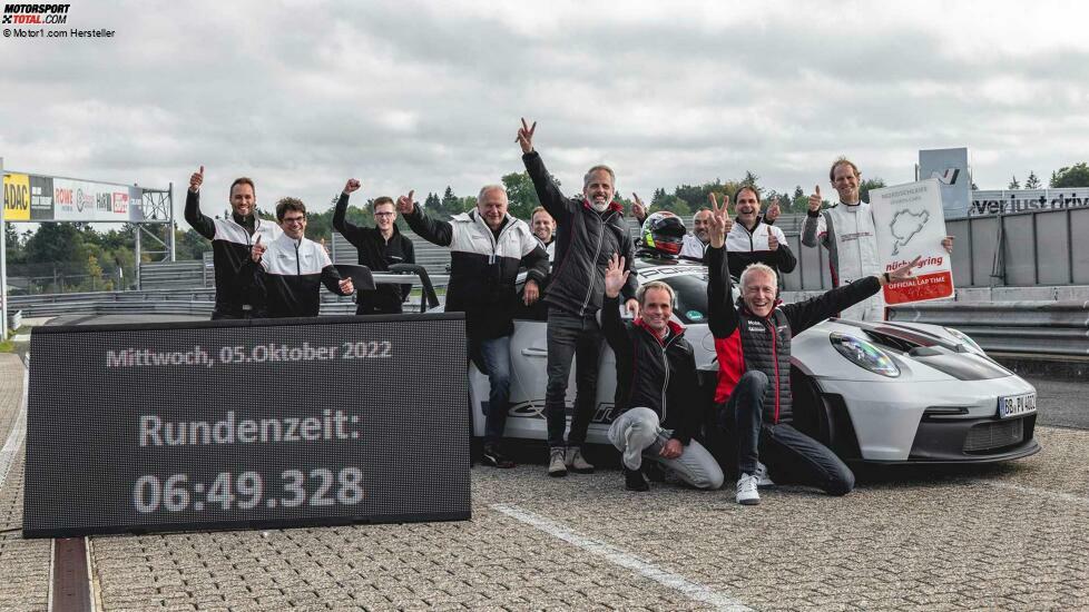 Porsche 911 GT3 RS Nürburgring Runde In 6:49.328 Minuten