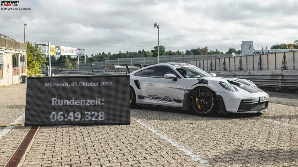 Porsche 911 GT3 RS Nürburgring Runde In 6:49.328 Minuten