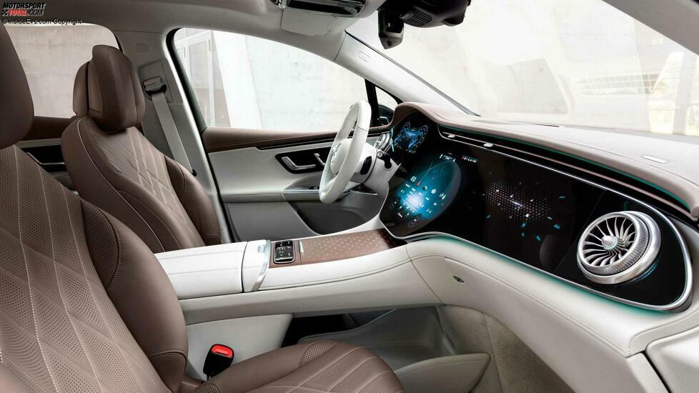 Mercedes EQE SUV: Das Interieur