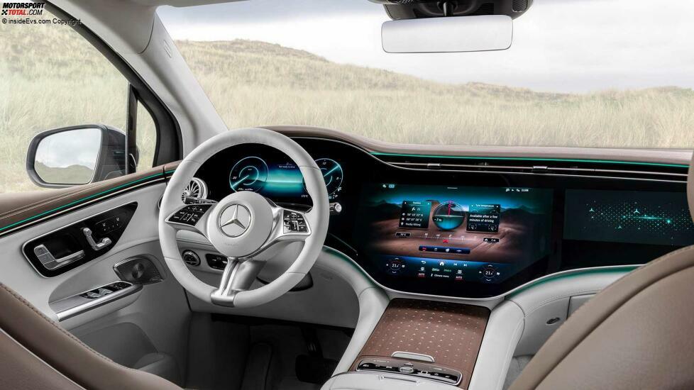 Mercedes EQE SUV: Das Interieur
