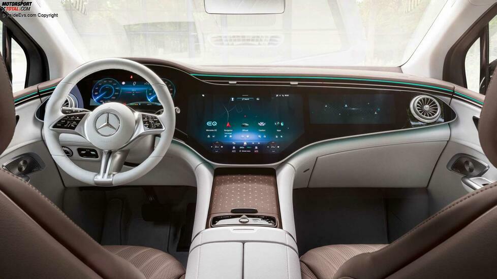 Mercedes EQE SUV: Das Interieur