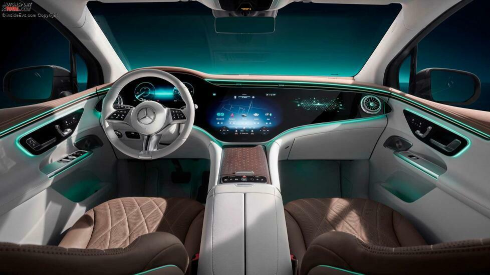 Mercedes EQE SUV: Das Interieur