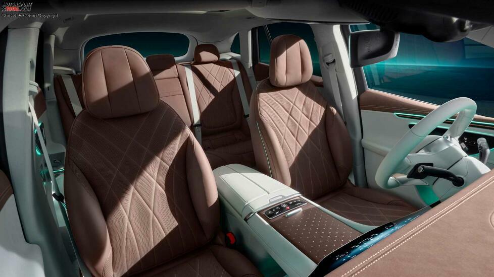 Mercedes EQE SUV: Das Interieur