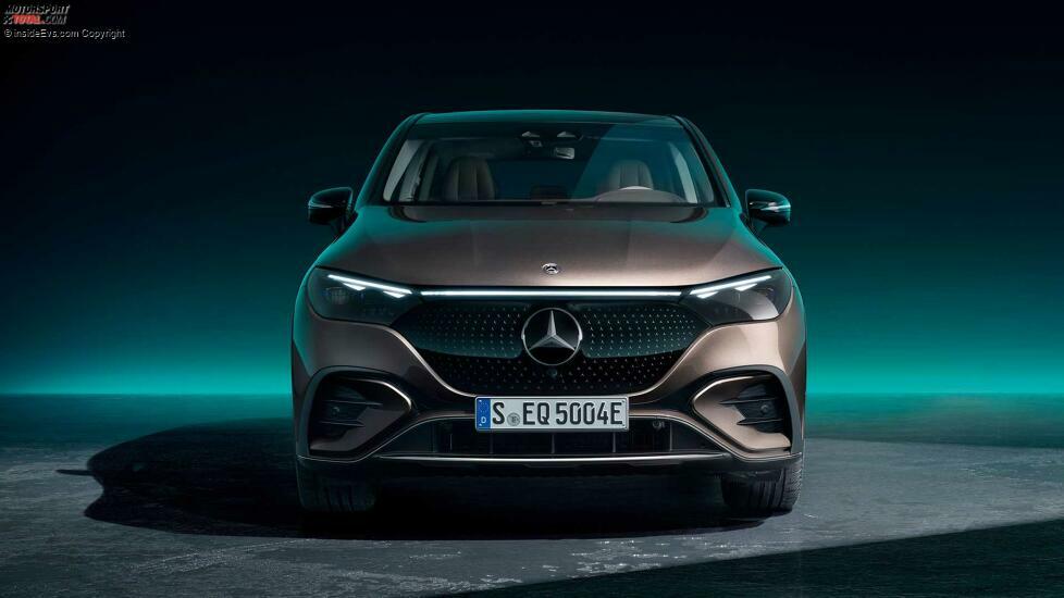 Mercedes EQE SUV: Das Exterieur (Studioaufnahme)