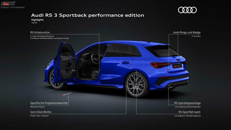 Audi RS 3 Sportback Performance Edition (2022)