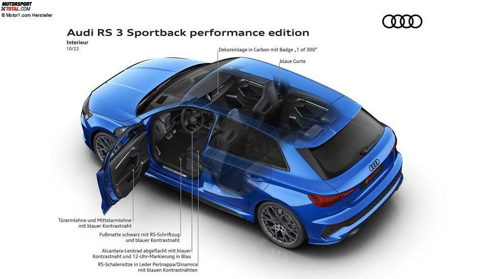 Audi RS 3 Sportback Performance Edition (2022)